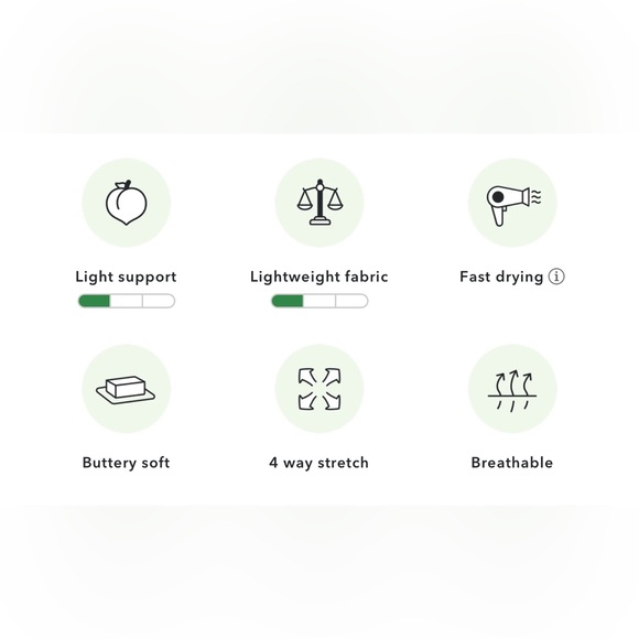 NWT(packaged)aerie OFFLINE Real Me Crossover Bike Shorts 5” Inseam - Picture 4 of 4